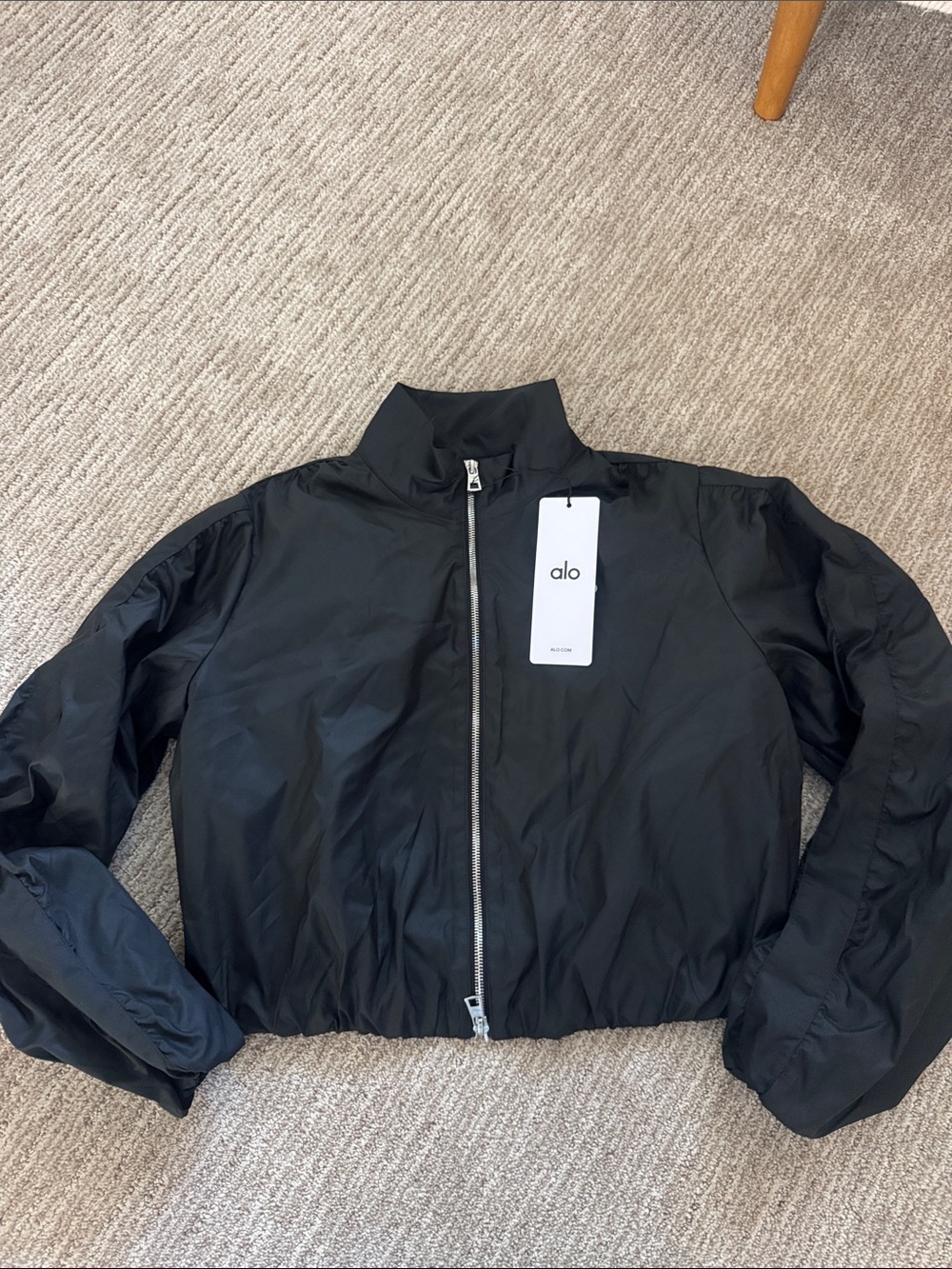 ALO Yoga Black Prismatic Jacket